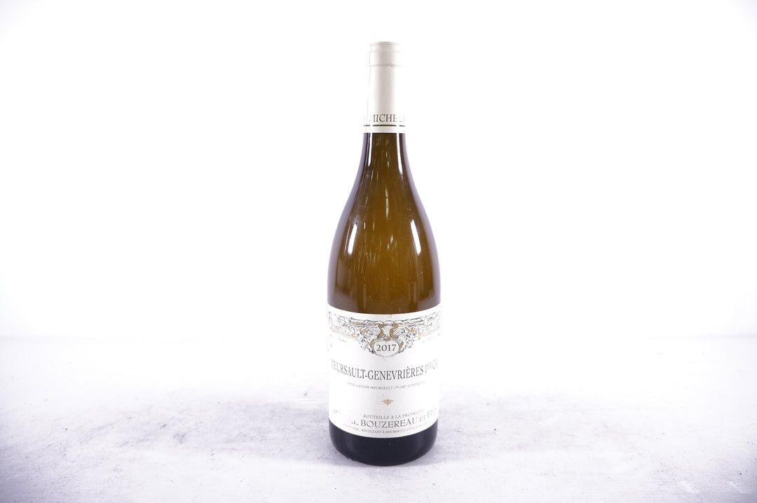 Michel Bouzereau Meursault Les Genevrieres 1er Cru 2017 *