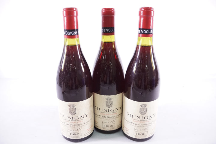 Comte Georges de Vogue Musigny Cuvee Vieilles Vignes Grand Cru 1986