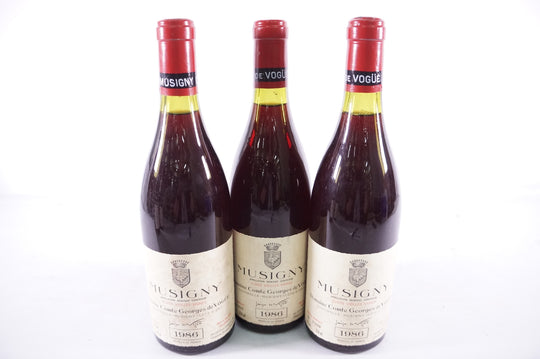 Comte Georges de Vogue Musigny Cuvee Vieilles Vignes Grand Cru 1986