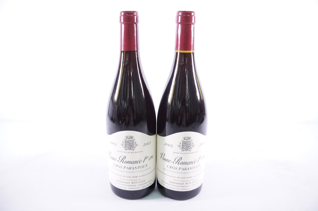 Emmanuel Rouget Vosne Romanee Cros Parantoux 1er Cru 2003