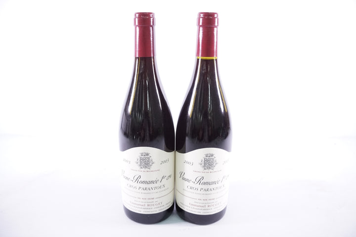 Emmanuel Rouget Vosne Romanee Cros Parantoux 1er Cru 2003