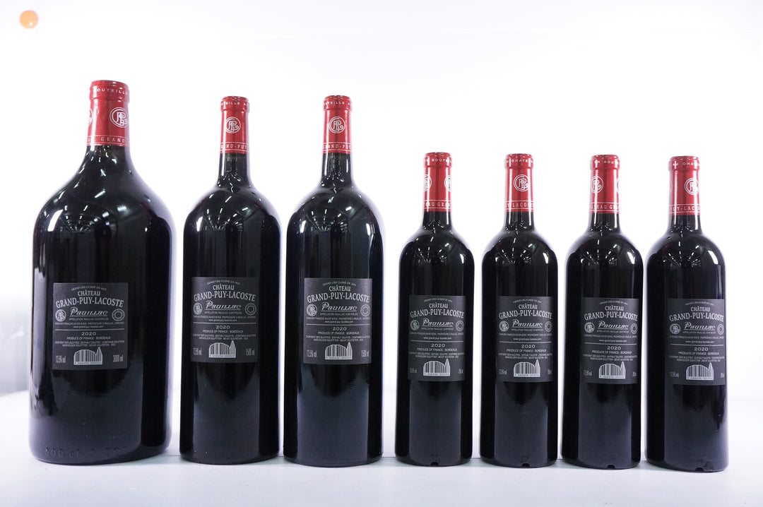 Chateau Grand Puy Lacoste 2020 Assortment (1 Dmag, 2 Mag, 4 bottles) 2020