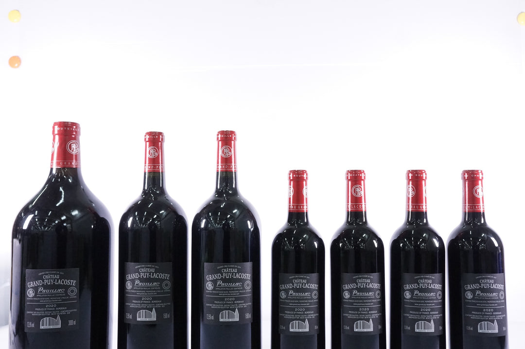 Chateau Grand Puy Lacoste 2020 Assortment (1 Dmag, 2 Mag, 4 bottles) 2020