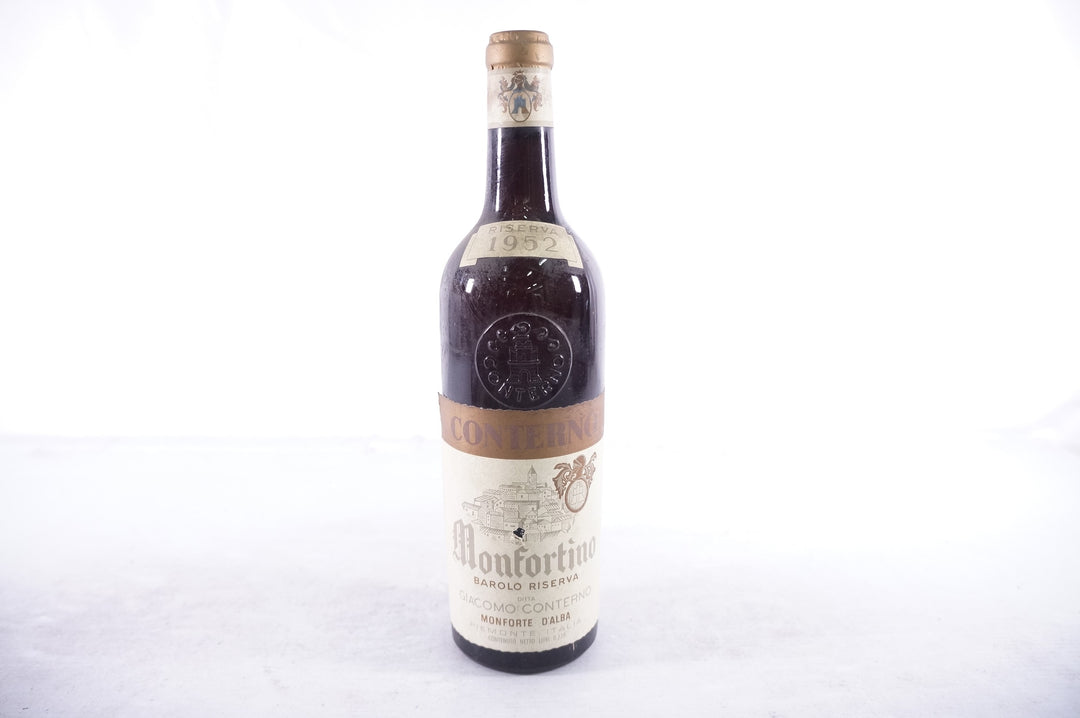 Giacomo Conterno Barolo Monfortino Riserva 1952 *