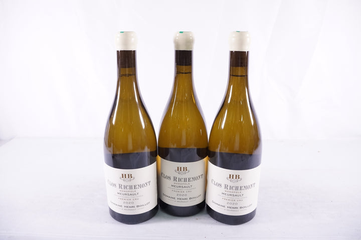 Henri Boillot Meursault Clos Richemont Monopole 1er Cru 2020