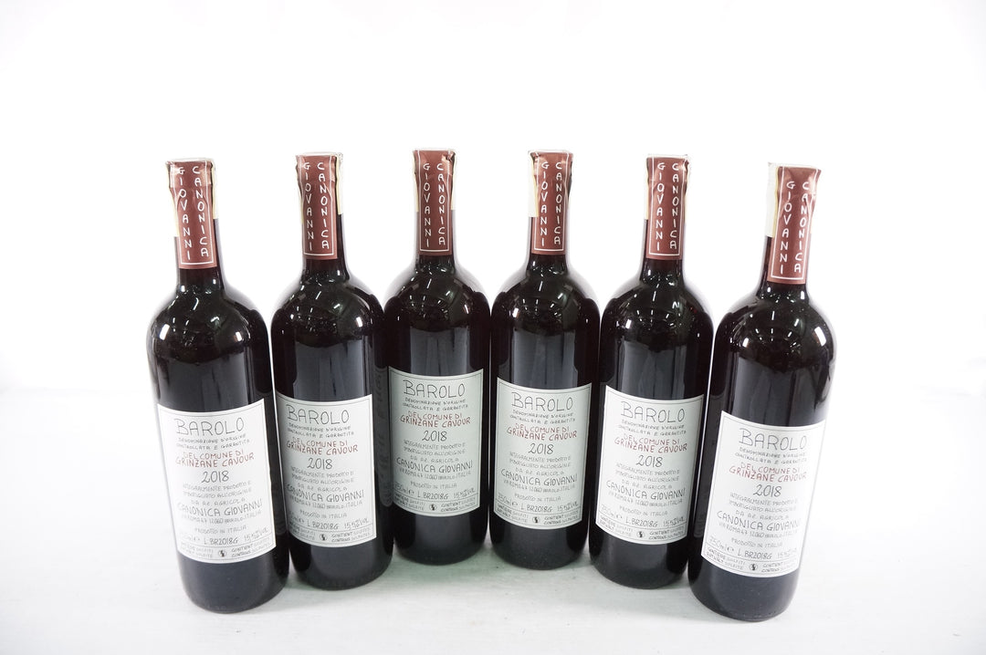 Giovanni Canonica Barolo del Comune di Grinzane Cavour 2018