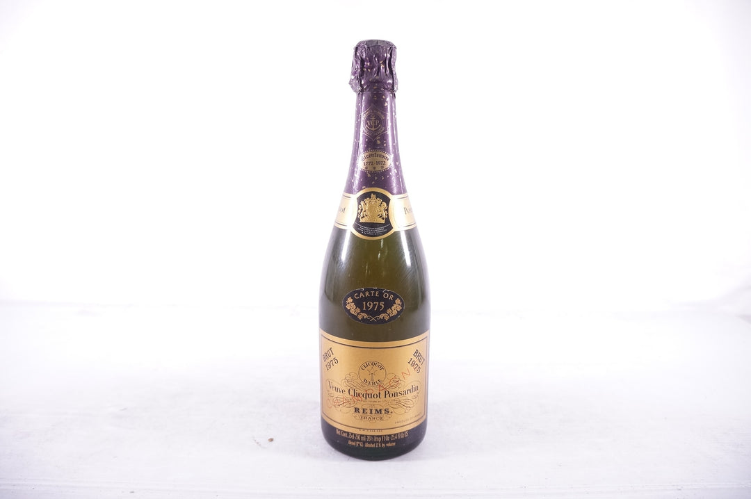 Veuve Clicquot Ponsardin Carte Or Brut 1975