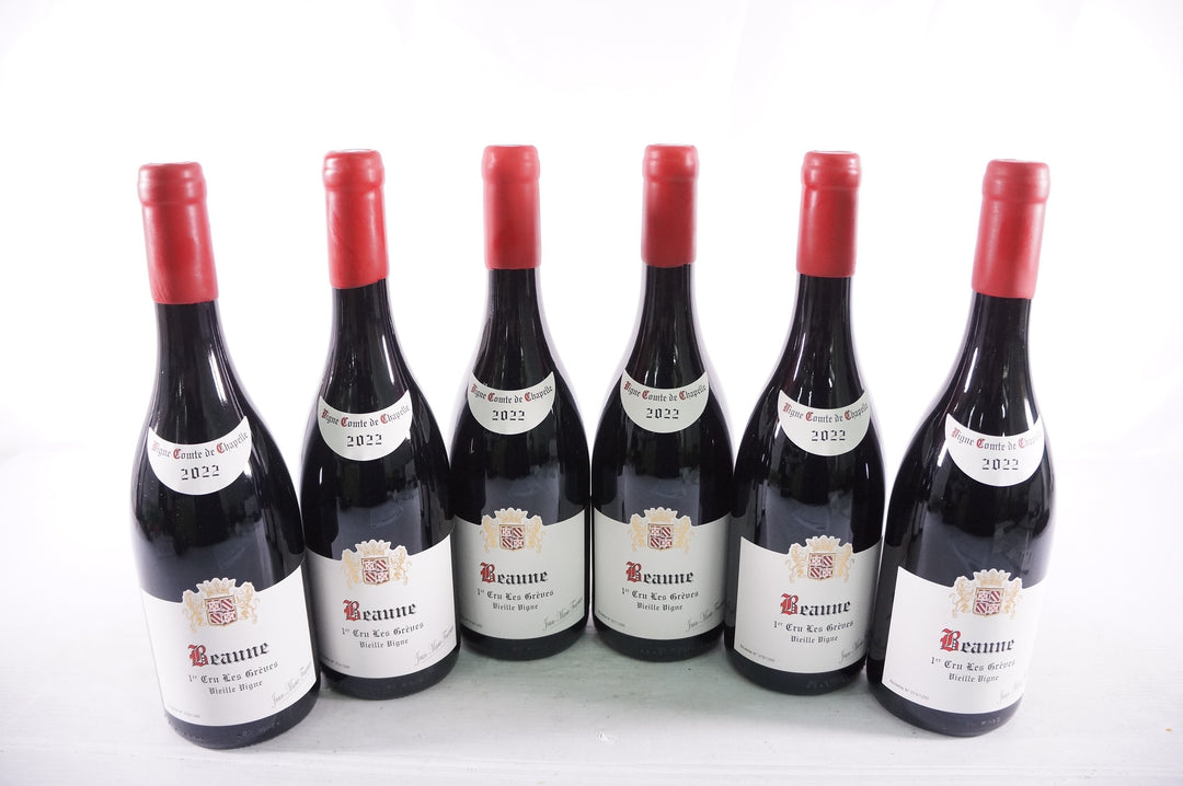 Jean Marie Fourrier Vigne Comte de Chapelle Beaune Les Greves 1er Cru VV 2022