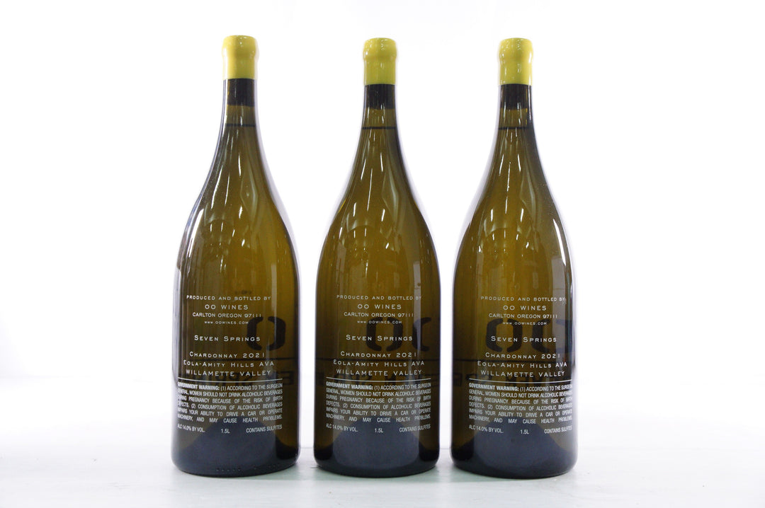 00 Wines 'Seven Springs' Chardonnay Magnum 2021