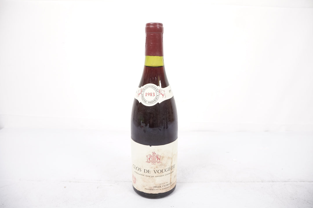 Felix Clerget Clos de Vougeot Grand Cru 1983 *