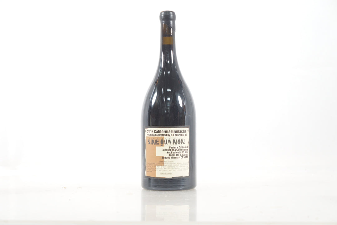 Sine Qua Non Female Grenache Magnum 2013