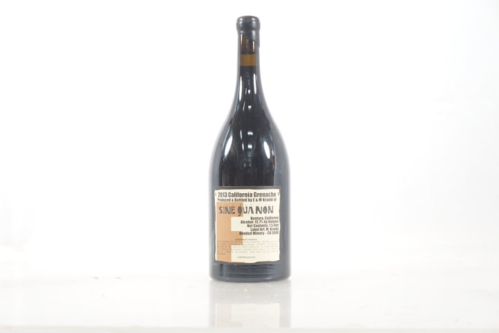 Sine Qua Non Female Grenache Magnum 2013