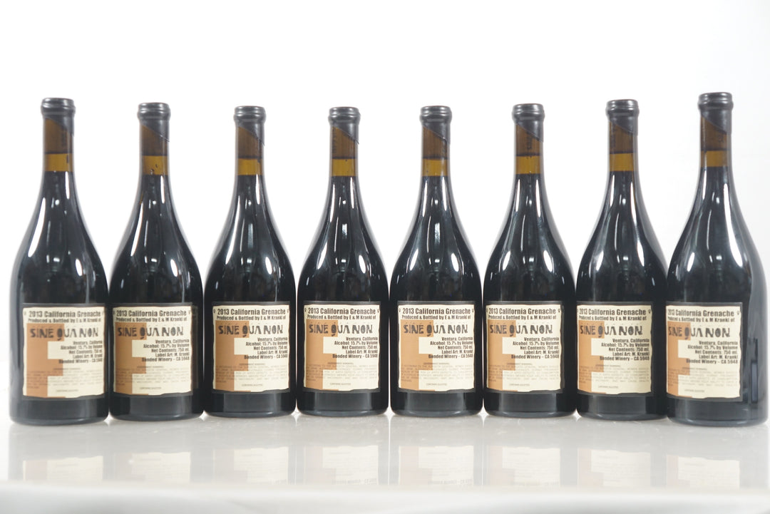 Sine Qua Non Female Grenache 2013