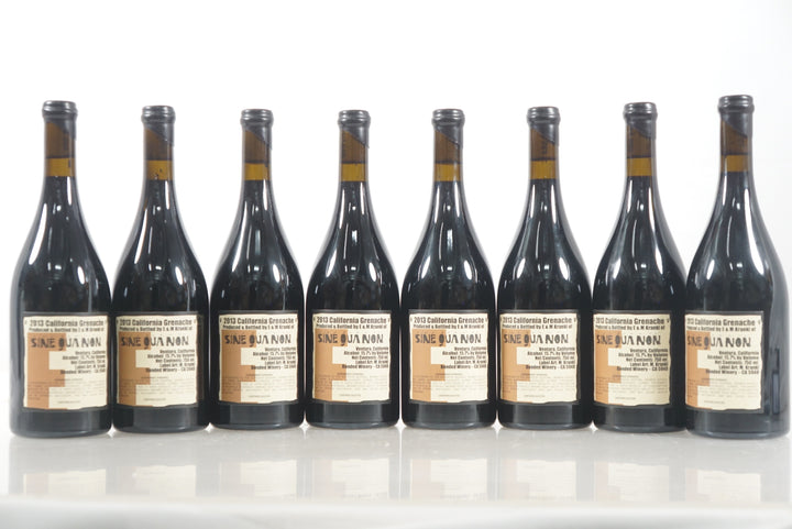 Sine Qua Non Female Grenache 2013