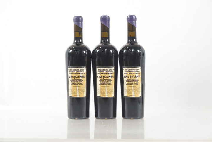 Sine Qua Non Male Syrah 2013