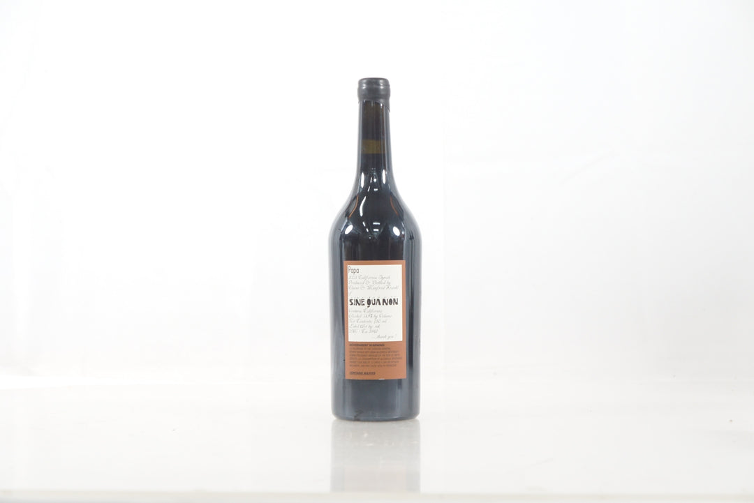 Sine Qua Non Papa Syrah 2003