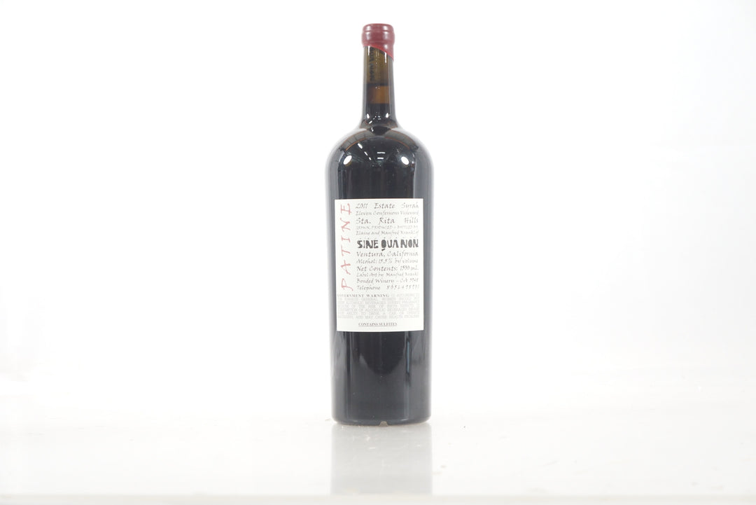 Sine Qua Non Patine Syrah Magnum 2011