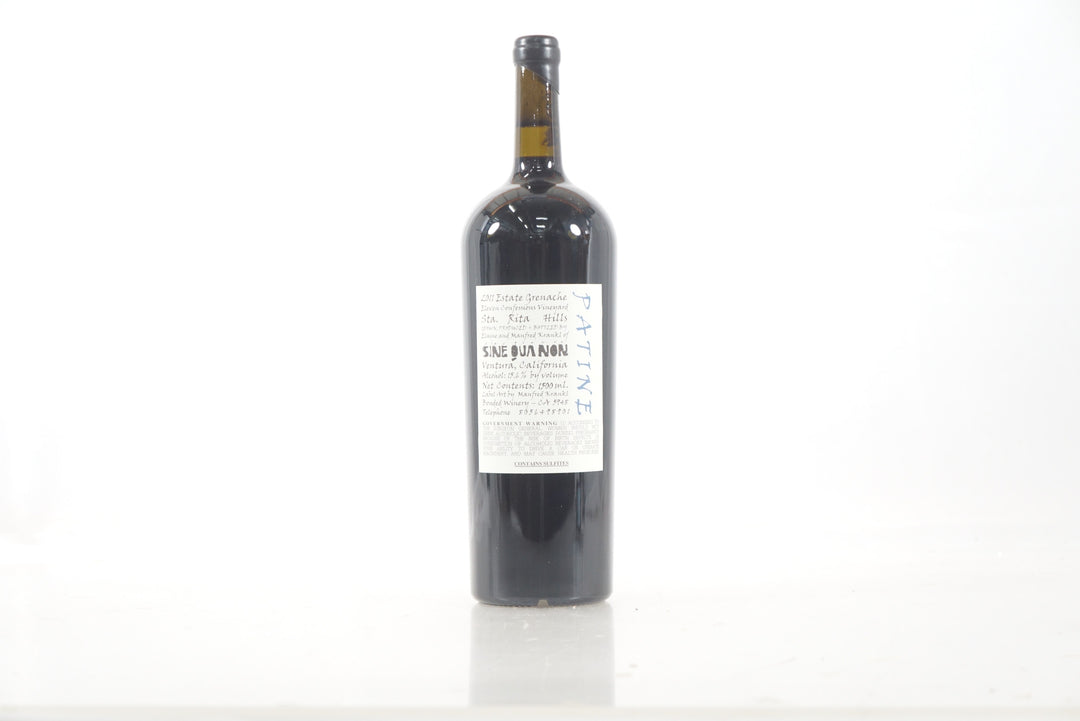 Sine Qua Non Patine Grenache Magnum 2011