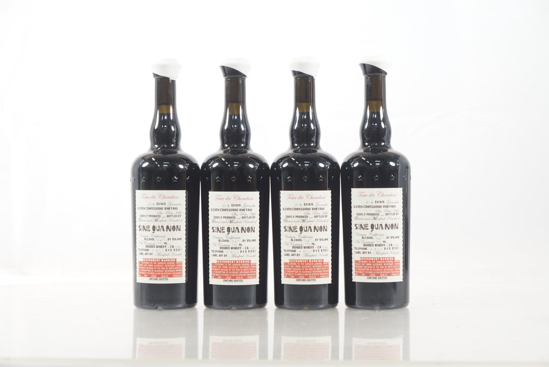 Sine Qua Non Eleven Confessions Testa dei Cherubini Grenache 2014