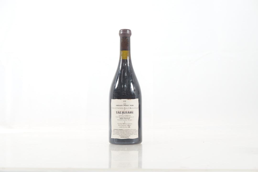 Sine Qua Non The Ox Pinot Noir 1999