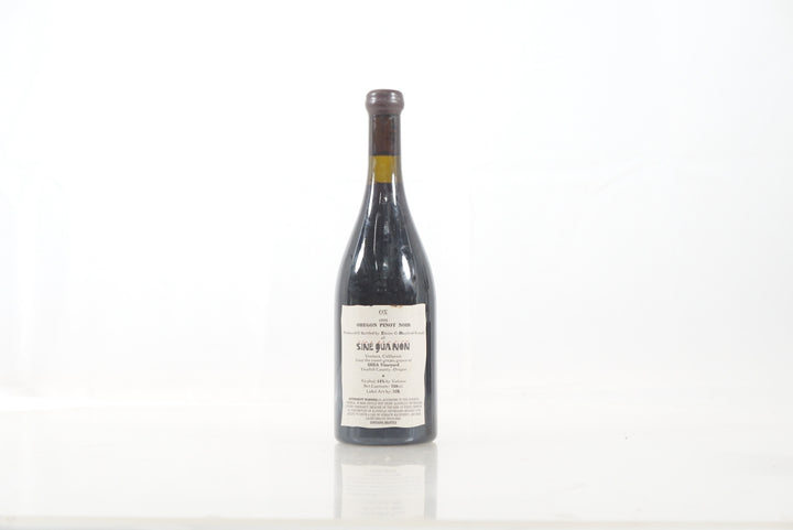 Sine Qua Non The Ox Pinot Noir 1999