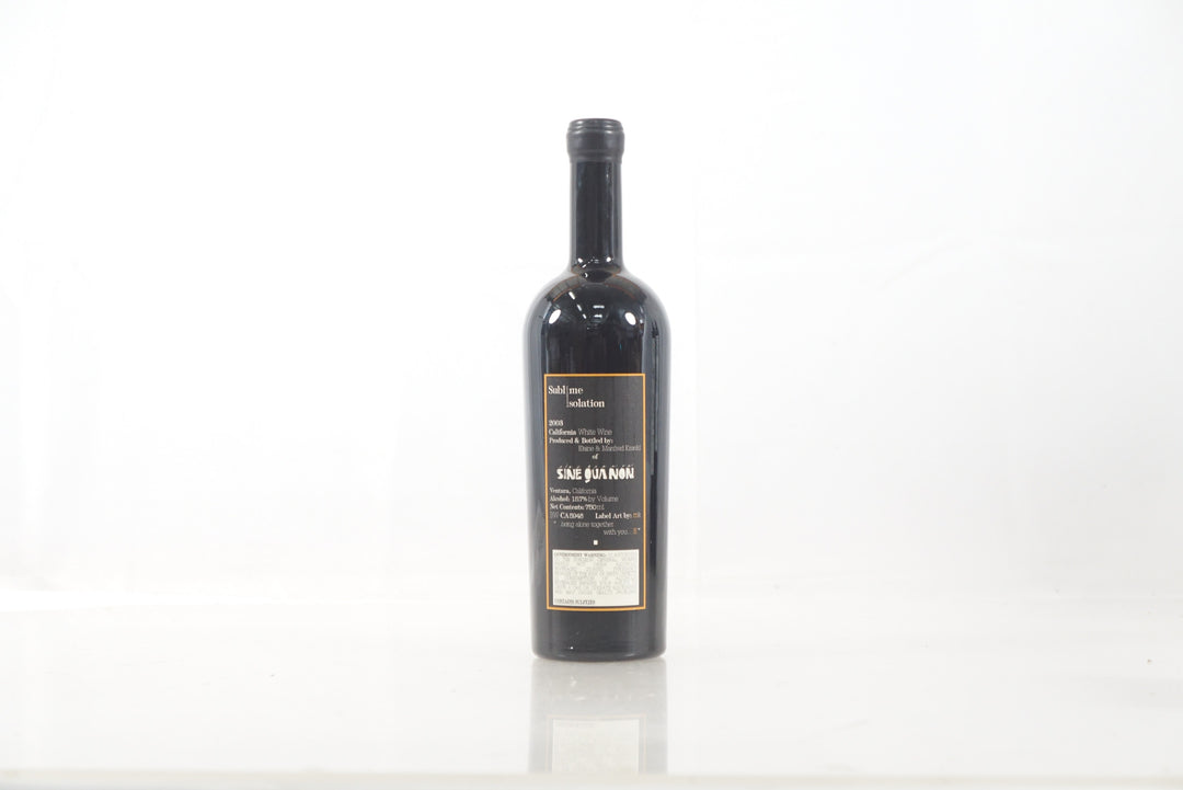 Sine Qua Non Sublime Isolation (Bordeaux) 2003