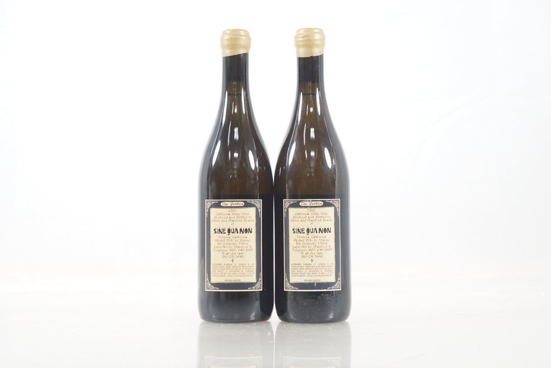 Sine Qua Non The Petition White Blend 2005