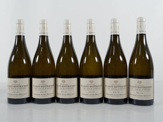Henri Boillot Puligny Montrachet Clos de la Mouchere 1er Cru 2010