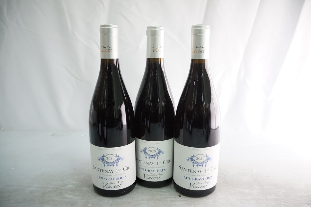 Jean Marc Vincent Santenay Les Gravieres 1er Cru Rouge 2020