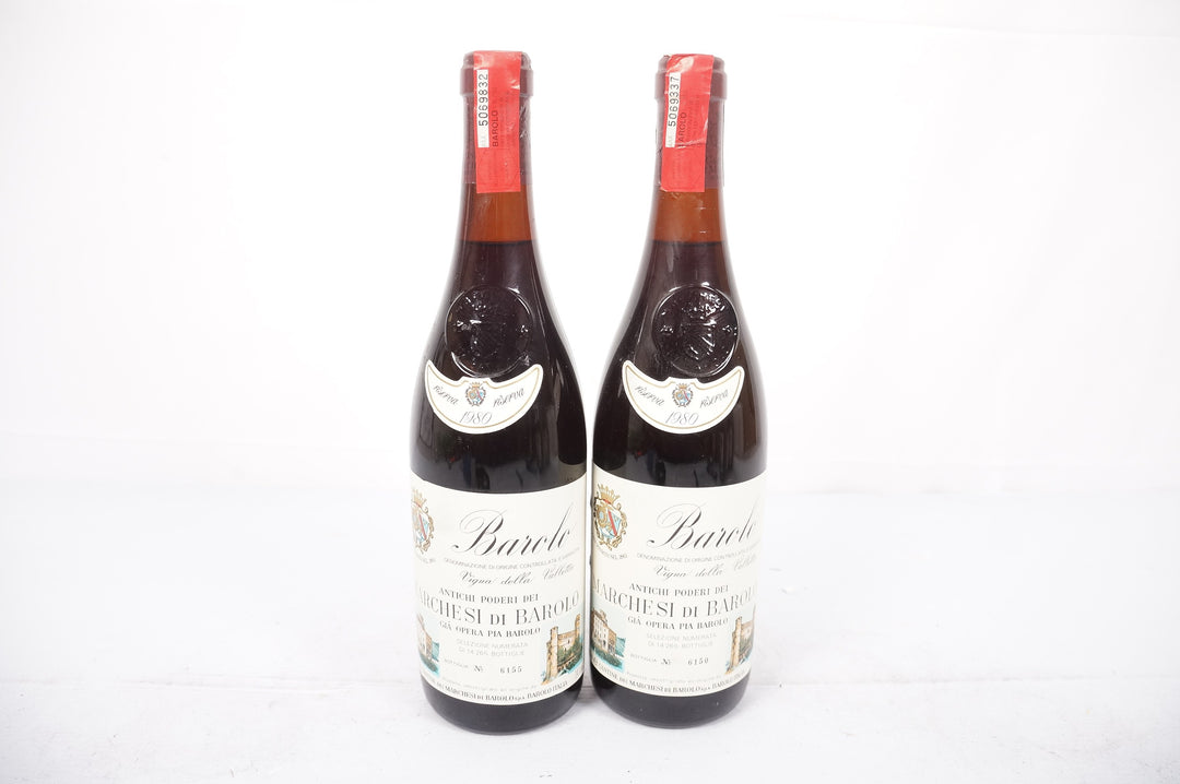 Marchesi di Barolo Barolo Valletta Riserva 1980