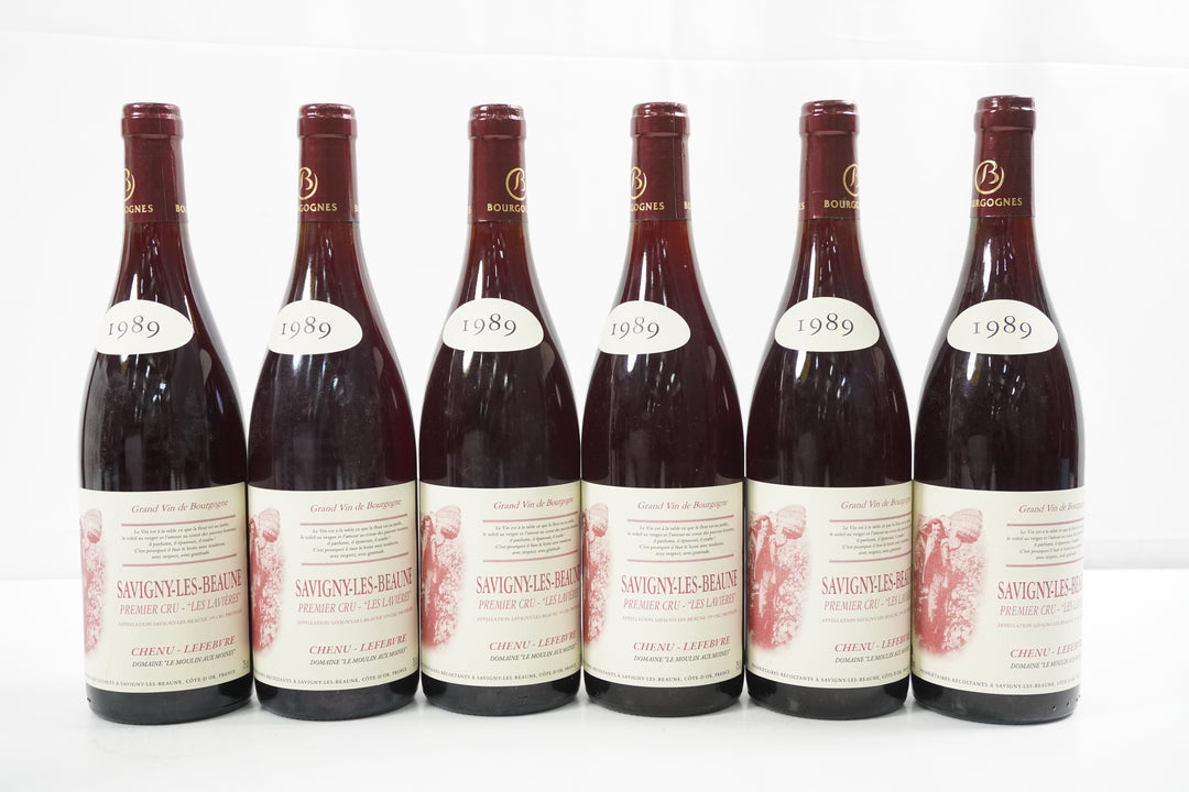 Chenu Lefebvre Savigny Les Beaune Les Lavieres 1er Cru 1989