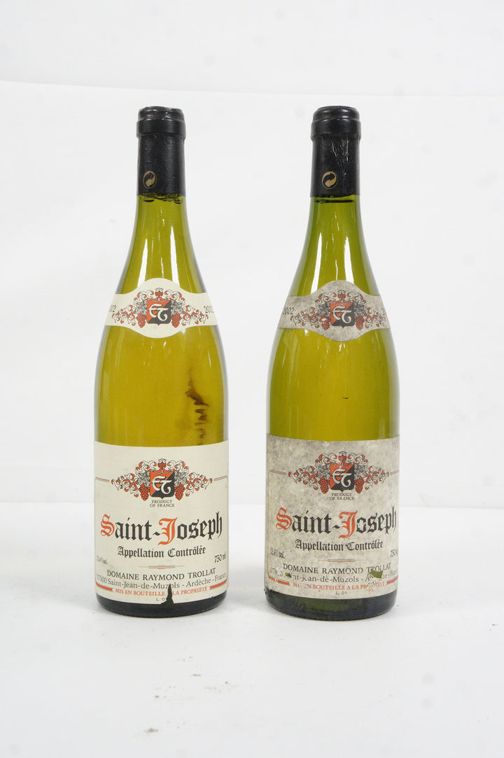 Raymond Trollat Saint Joseph Blanc 2002 *