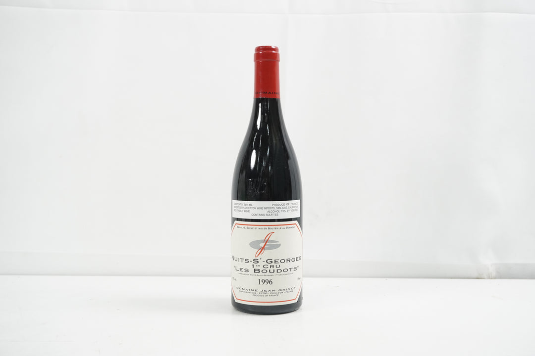 Jean Grivot Nuits St Georges Les Boudots 1er Cru 1996