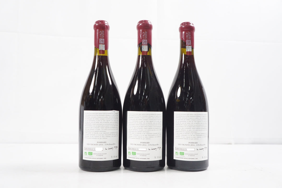 Leroy (Domaine) Pommard Les Vignots 2014
