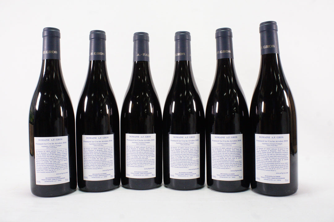 A.F. Gros Pommard Les Arvelets 1er Cru 2018 - Ginsberg+Chan Wine Merchants Asia - A2201511