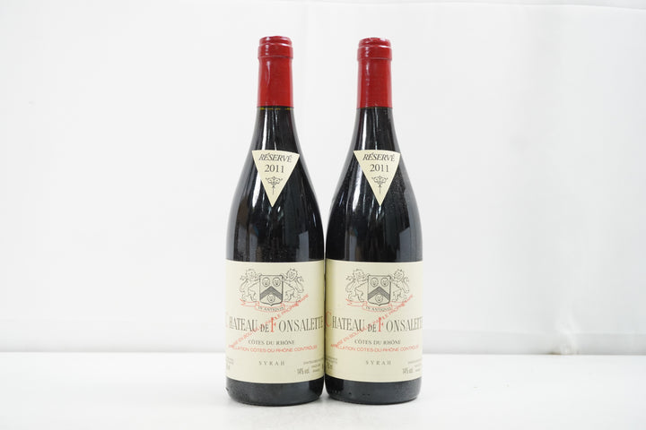 Chateau de Fonsalette (Chateau Rayas) Syrah Reserve 2011