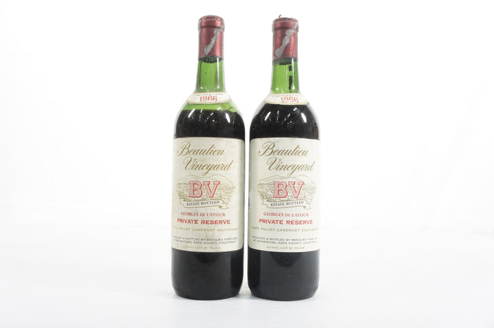 Beaulieu Vineyard Georges de Latour Private Reserve 1966 *