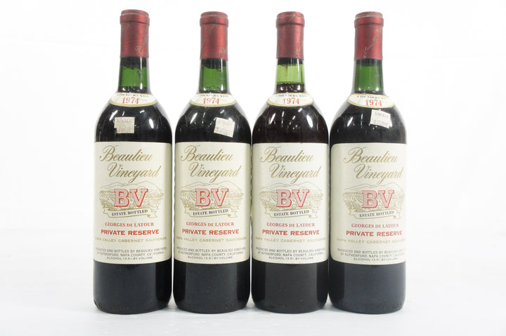 Beaulieu Vineyard Georges de Latour Private Reserve 1974