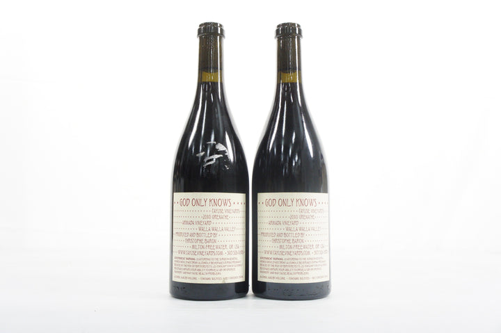 Cayuse God Only Knows Armada Vineyard Grenache 2010