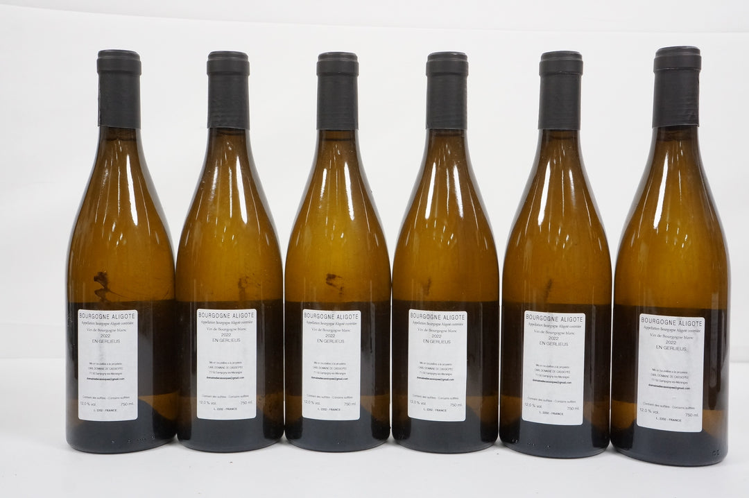 Domaine de Cassiopee Bourgogne Aligote En Gerlieus 2022