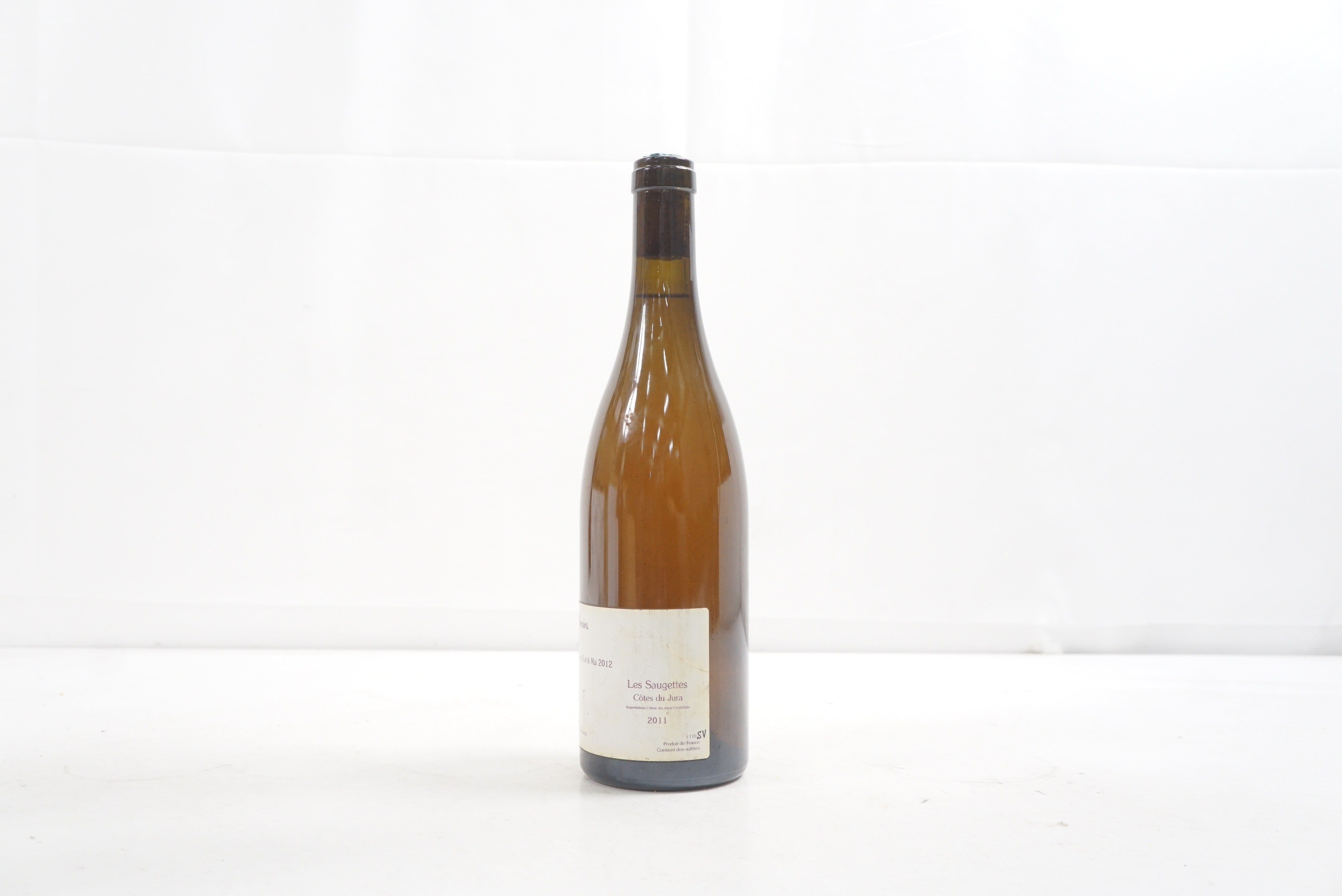 Kenjiro Kagami Domaine des Miroirs Les Premices aux 5 et 6 Mai 2012 Les Saugettes Cotes du Jura 2011*