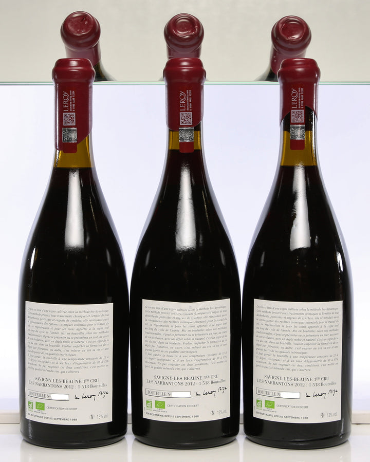 Leroy (Domaine) Savigny Les Beaune Les Narbantons 1er Cru (Case of 3) 2012
