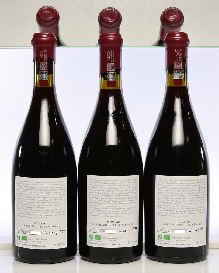 Leroy (Domaine) Pommard Les Vignots 2014