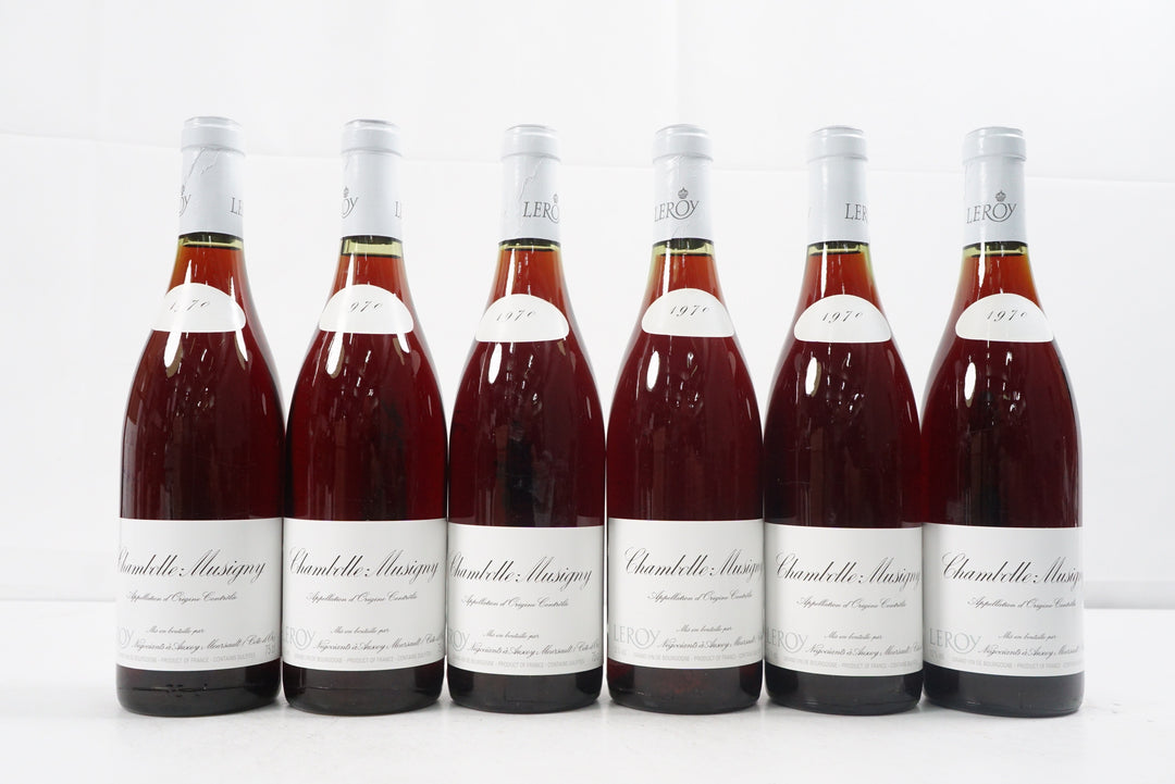 Leroy (Maison) Chambolle Musigny (Case of 12) 1970