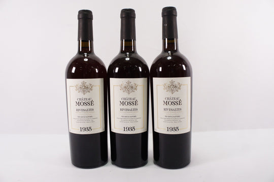 Chateau Mosse Rivesaltes 1935