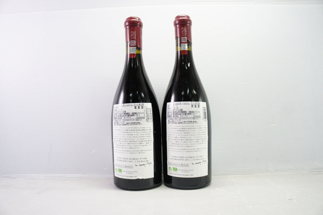 Leroy (Domaine) Nuits St Georges Aux Boudots 1er Cru 2015