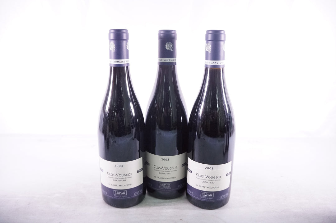 Anne Gros Clos de Vougeot Le Grand Maupertui Grand Cru 2003