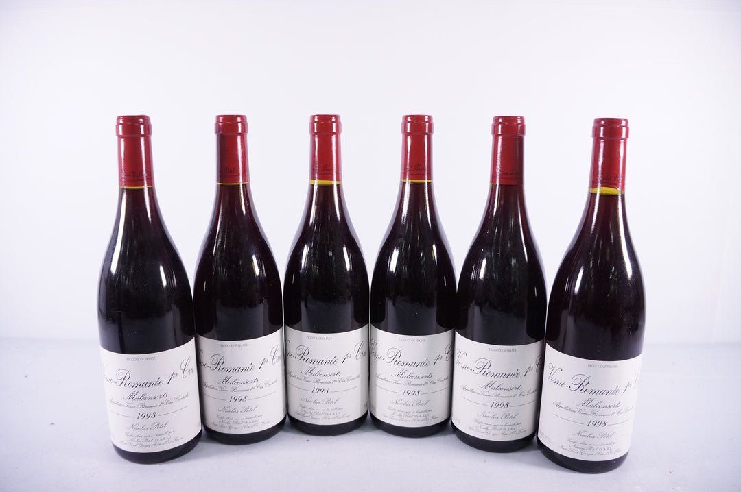 Nicolas Potel Vosne Romanee Les Malconsorts 1er Cru 1998
