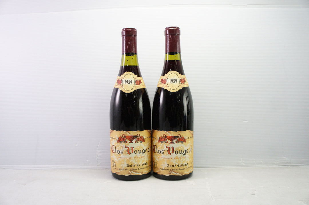 Andre Cathiard Clos Vougeot Grand Cru 1989