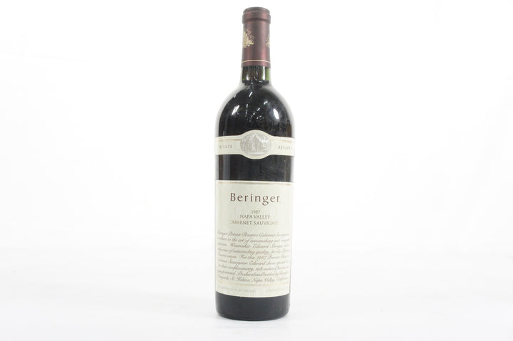 Beringer Private Reserve Cabernet Sauvignon 1987